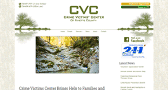 Desktop Screenshot of crimevictimscenter.com